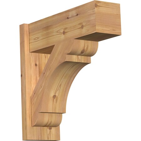 Olympic Block Smooth Outlooker, Western Red Cedar, 7 1/2W X 22D X 22H